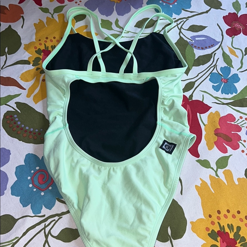 Jolyn Clothing Light Green Women's One Piece Swimsuit - Picture 2 of 3